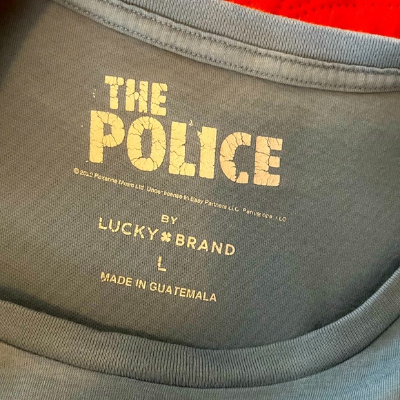 🛍️The Police VTG Y2K Design 2007 Concert T Shirt Commonwealth Stadium Alberta, L - Picture 6 of 8